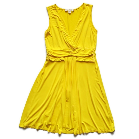 Boston Proper Dresses & Skirts - Boston Proper Yellow Sleeveless Dress, S